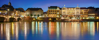 Basel bei Nacht